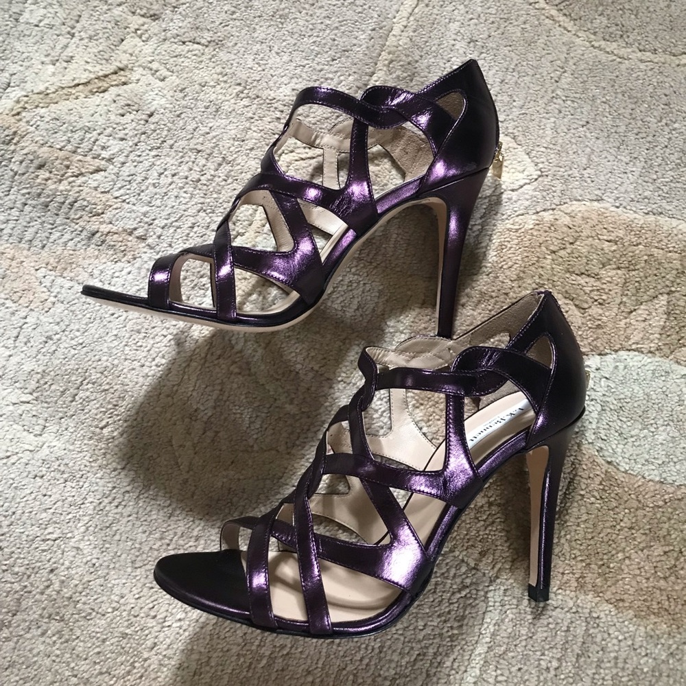 LK Bennet strappy caged sandals size 42